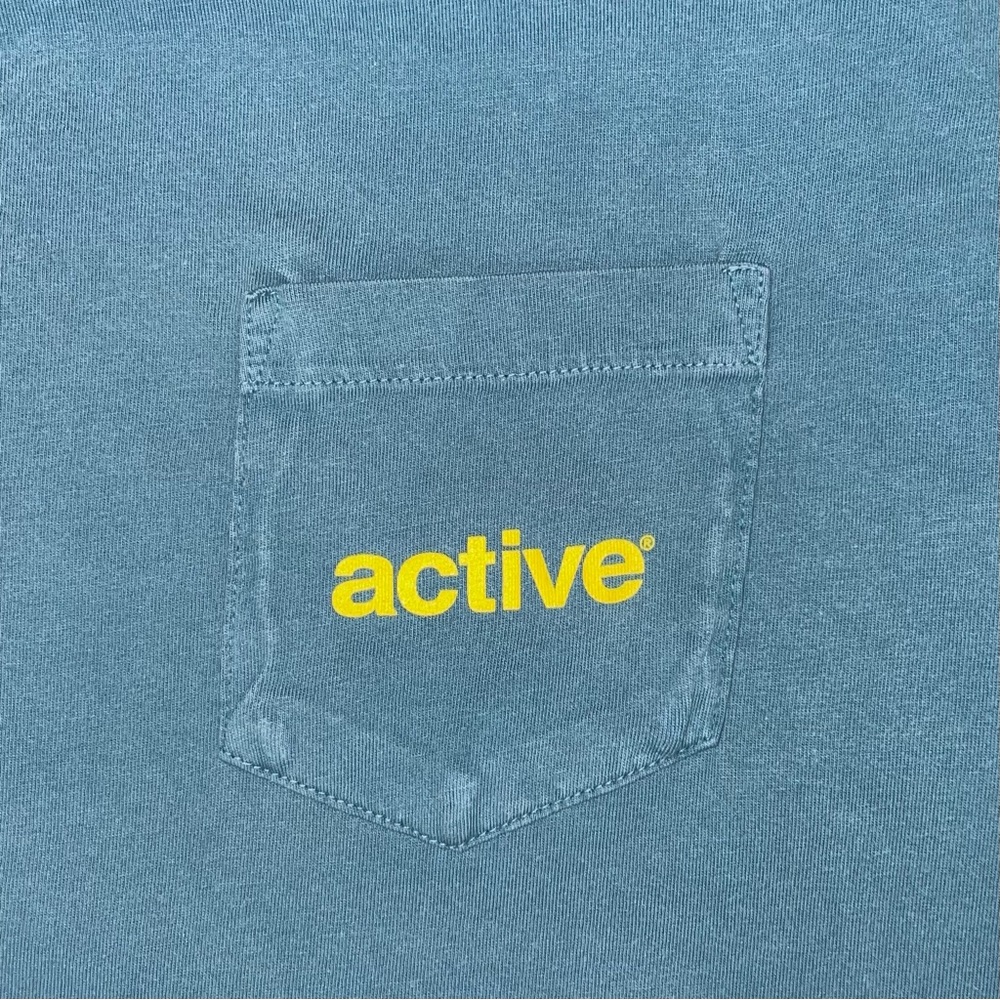 Blue Active Ride Shop tshirt - Picture 4 of 4